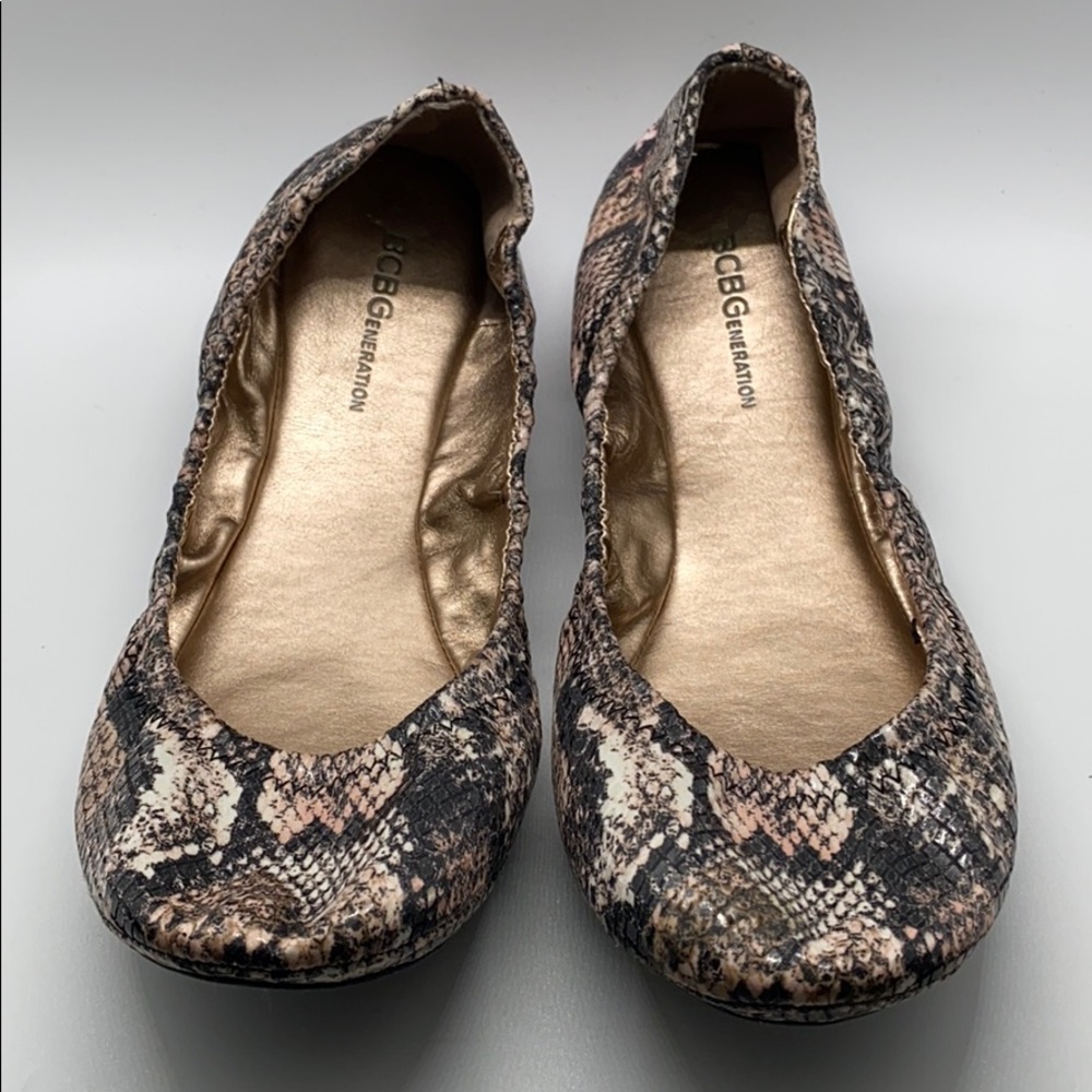 Bcbgeneration Snake Print Flats - image 2
